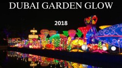 پارک گلدن گلو دبی، دنیای نور و رنگ