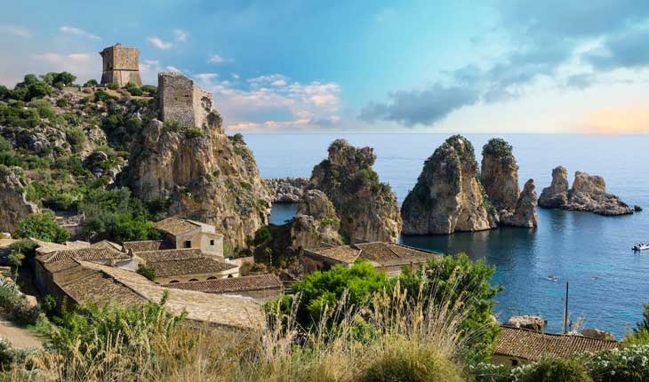 اسکوپلو ، دهکده ای ساحلی در ایتالیا ‏