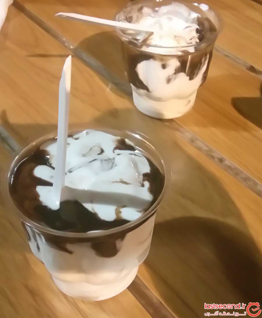 بستنی شکلاتی مک دونالد