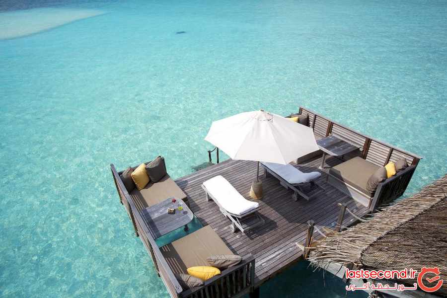 اقامتی لوکس در یکی از جزایر خصوصی مالدیو ‏