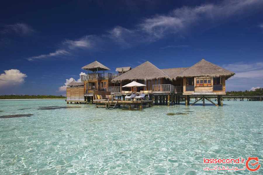 اقامتی لوکس در یکی از جزایر خصوصی مالدیو ‏