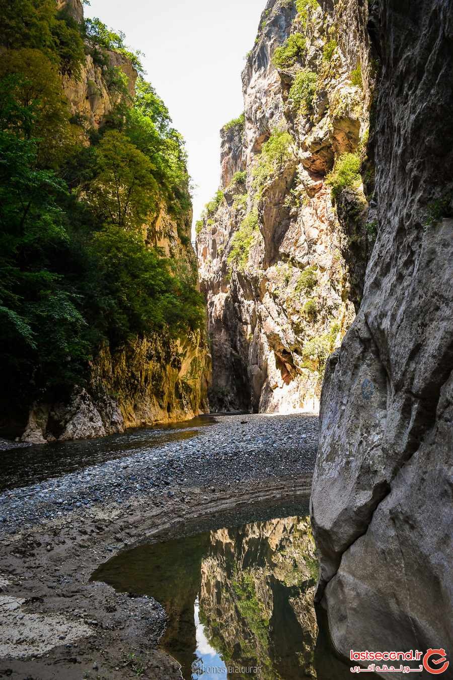 تصاویری از مناظر زیبا و پنهان در یونان ‏