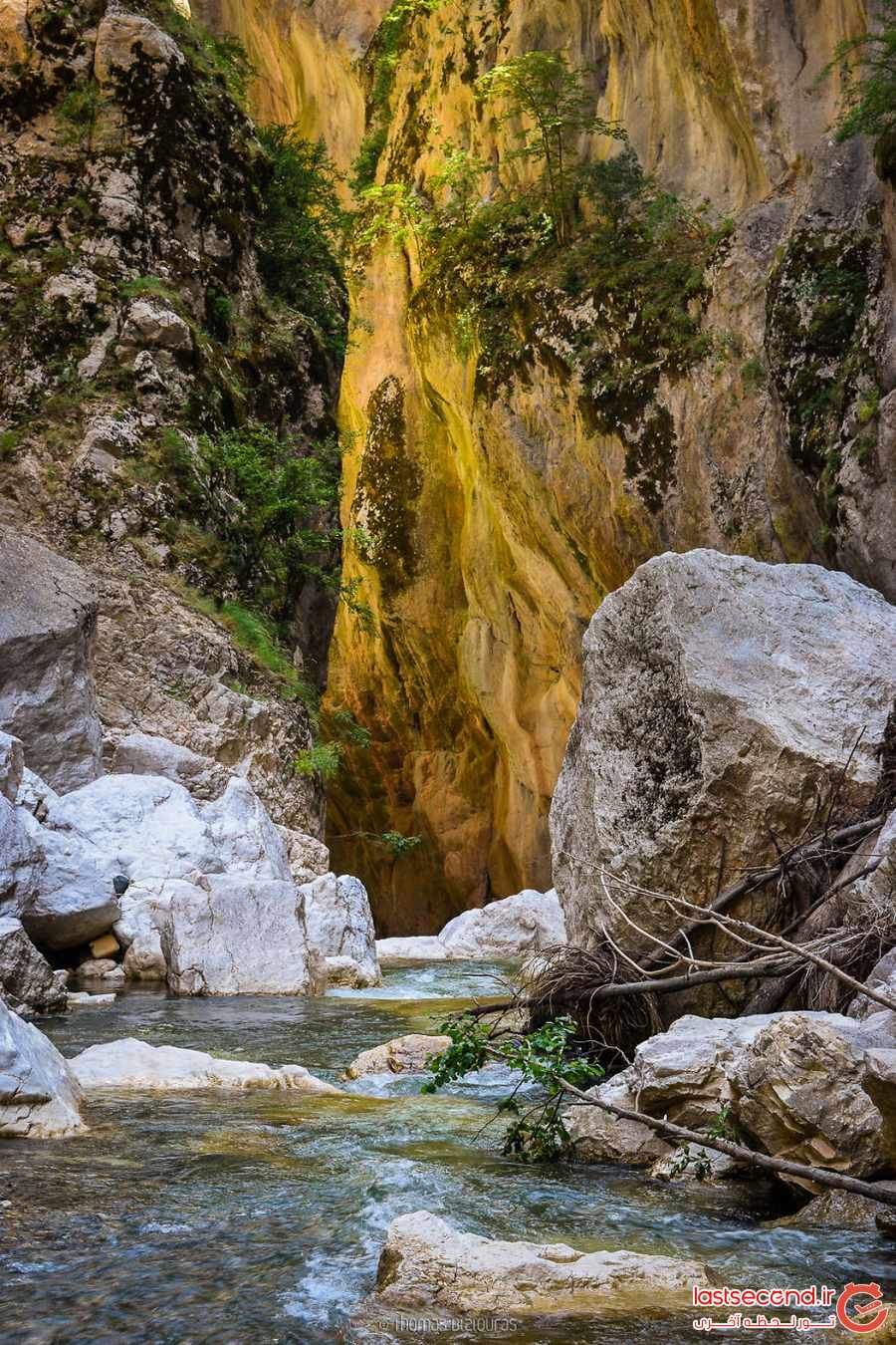 تصاویری از مناظر زیبا و پنهان در یونان ‏