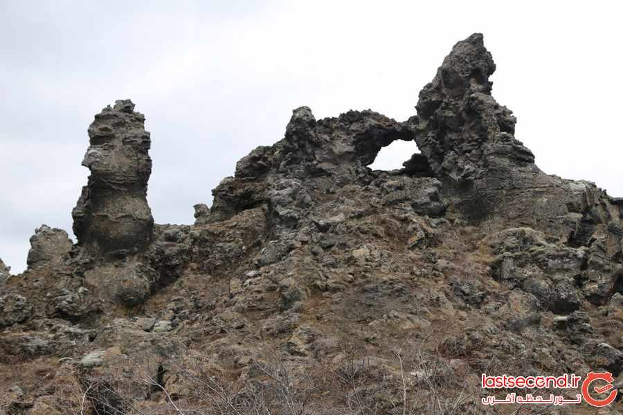 قلعه های تاریک ، منطقه ای عجیب و خارق العاده در ایسلند ‏