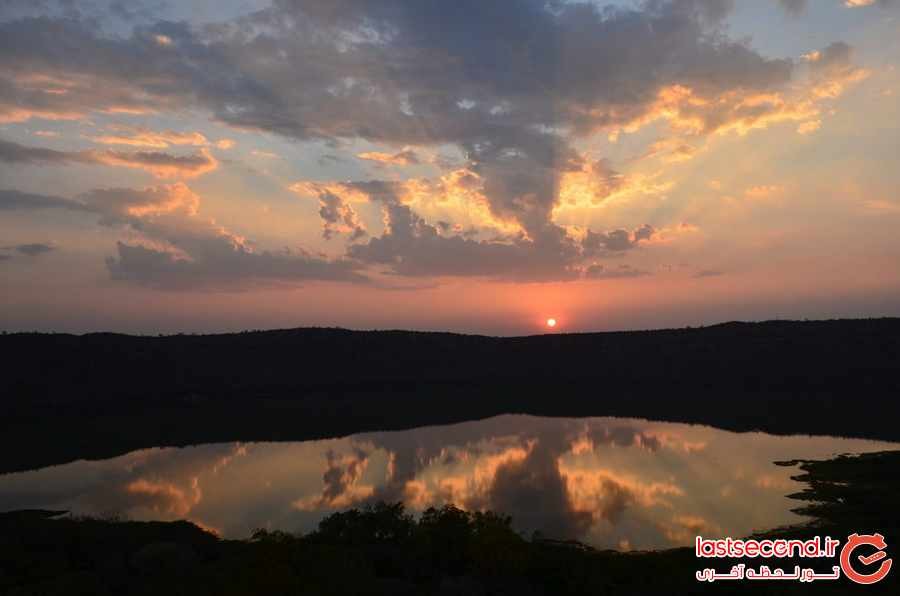 دریاچه لونار ،  دریاچه ای فرازمینی در هند ‏