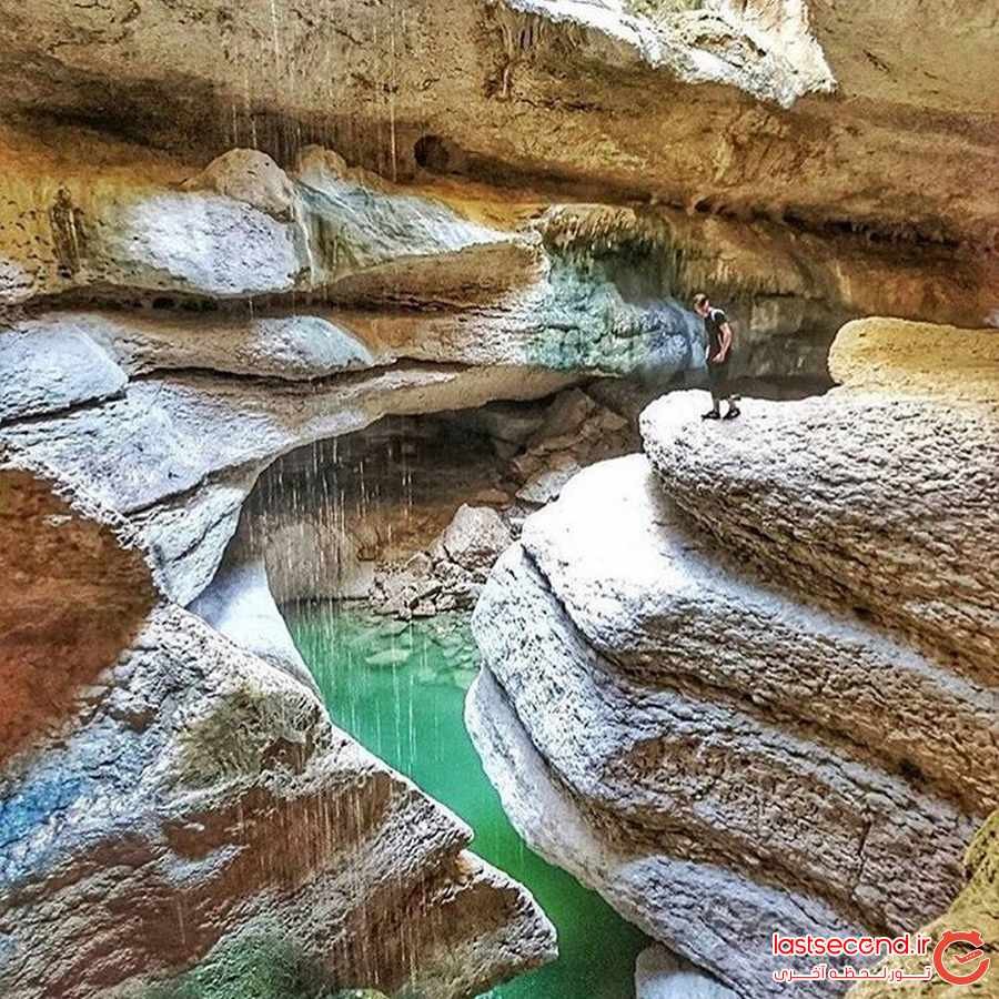آبشار بوچیر تمدنی در دل کویر