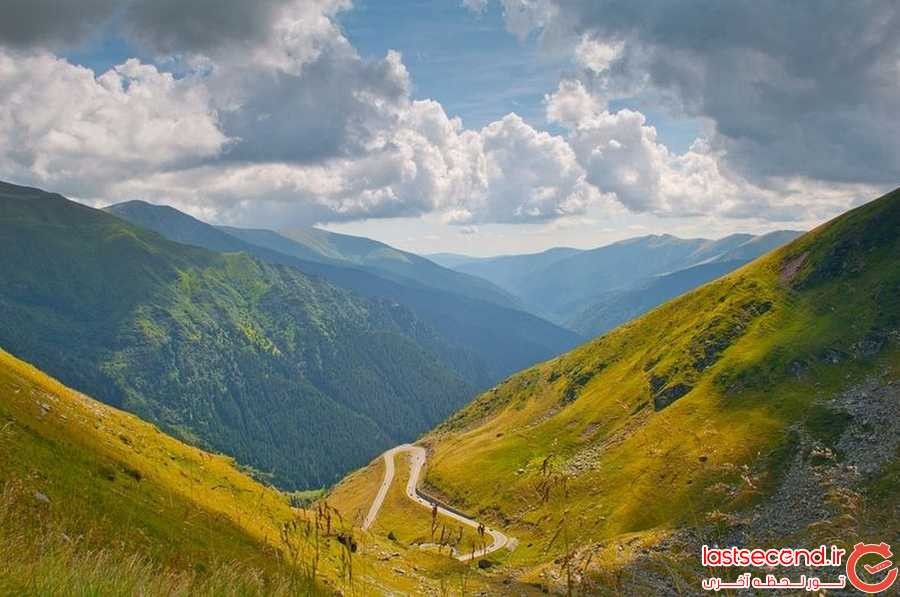 پر پیچ و خم ترین جاده ی رومانی
