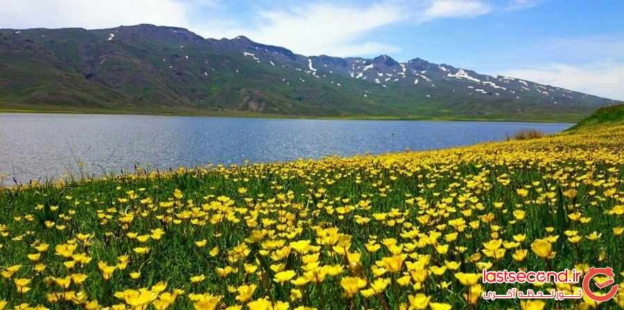 طبیعت بکرنئوربزرگترین دریاچه اردبیل ‏