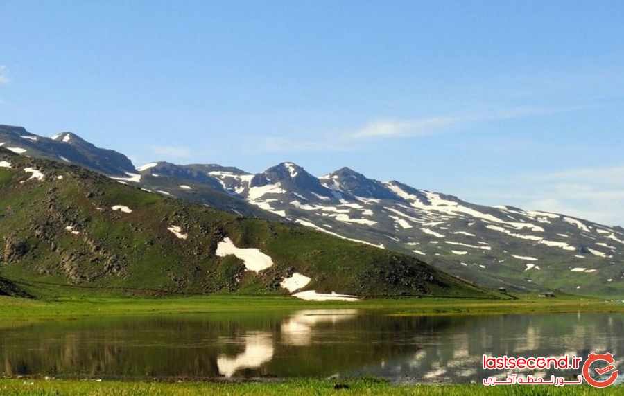 طبیعت بکرنئوربزرگترین دریاچه اردبیل ‏