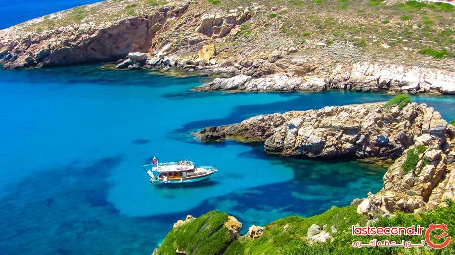 بزجاآدا ، جزیره ای آرام و ناشناخته در ترکیه 