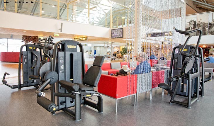 اولین سالن ورزشی در فرودگاه شهر تالین استونی ‏