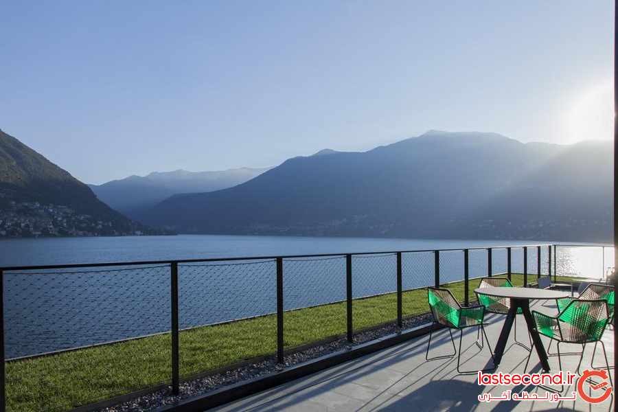 ایل سرنو لاگو دی کومو ، هتلی کنار دریاچه ای رویایی در ایتالیا ‏