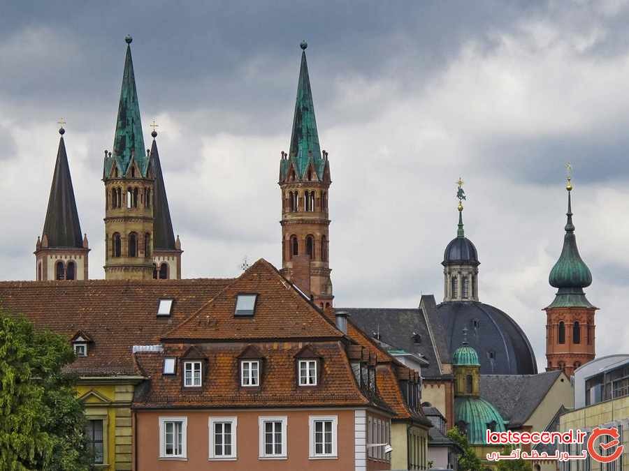 وورتسبورگ ، شهری در آلمان با معماری های ماندگار 