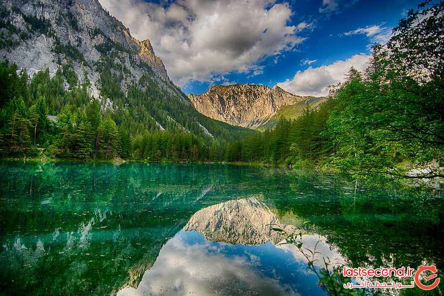 ‏  دریاچه ای جادویی در اتریش که در فصل زمستان ناپدید می شود