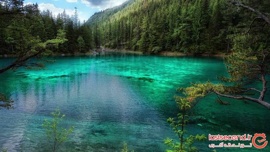 ‏  دریاچه ای جادویی در اتریش که در فصل زمستان ناپدید می شود