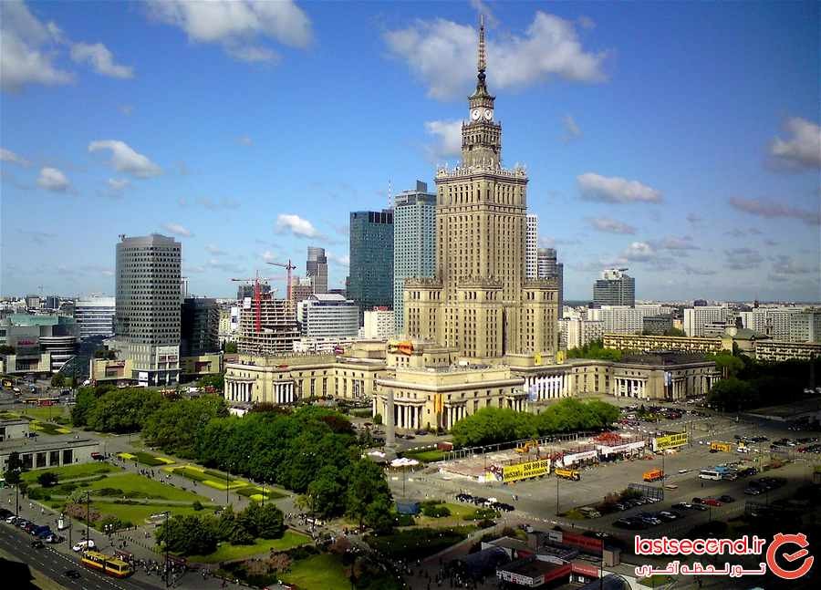 ورشو ، پایتخت لهستان که بارها از مرگ به زندگی بازگشته است ‏