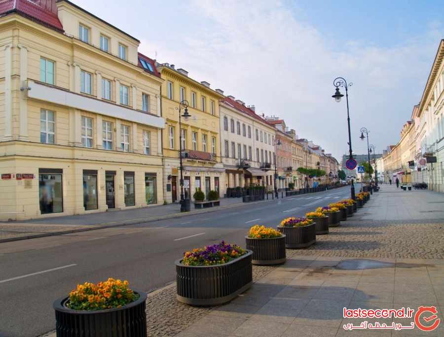 ورشو ، پایتخت لهستان که بارها از مرگ به زندگی بازگشته است ‏
