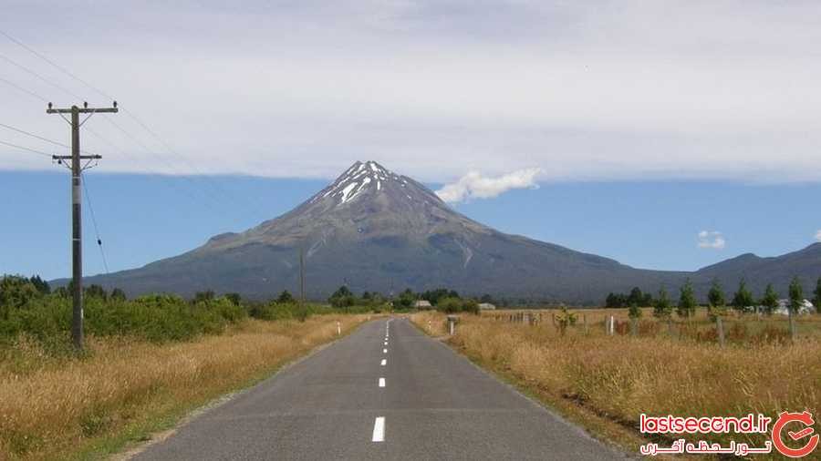 کوه تاراناکی ، متقارن ترین آتشفشان نیوزیلند