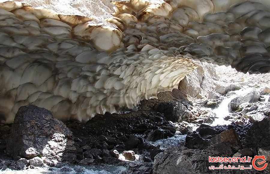 چما، غار یخبندان شیخ علیخان