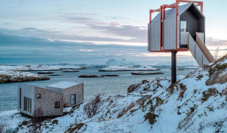 اتاقک های لوکس برای تماشای مناظری بینظیر در نروژ