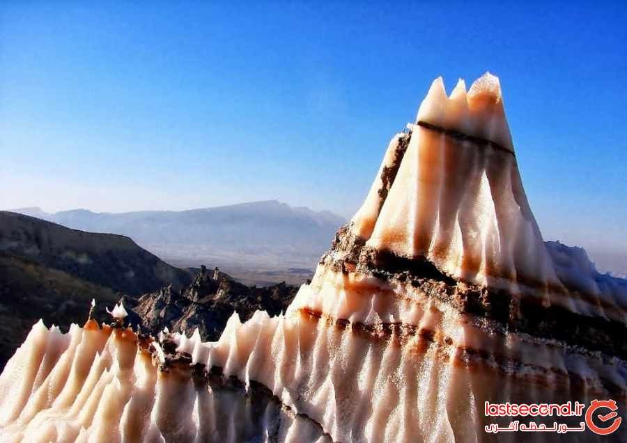 گنبد نمکی جاشک یکی از رموز طبیعت بوشهر