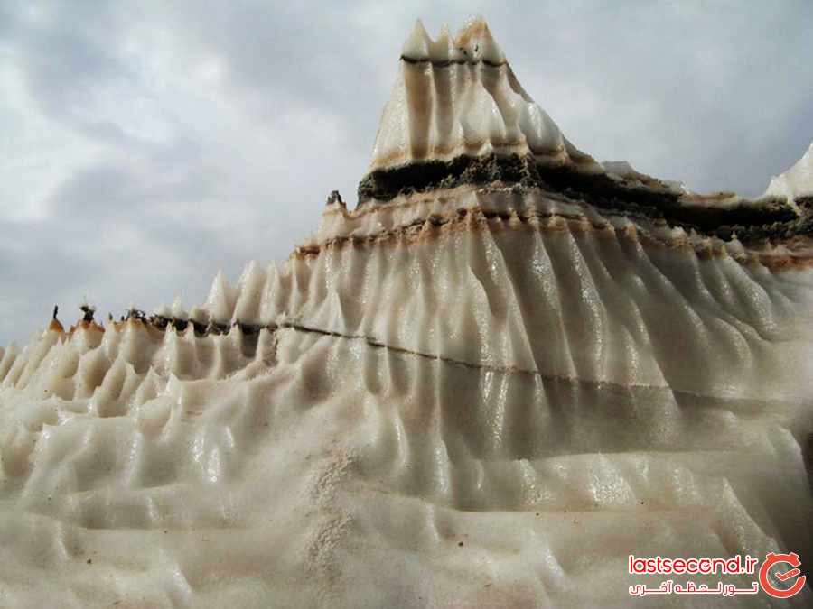 گنبد نمکی جاشک یکی از رموز طبیعت بوشهر