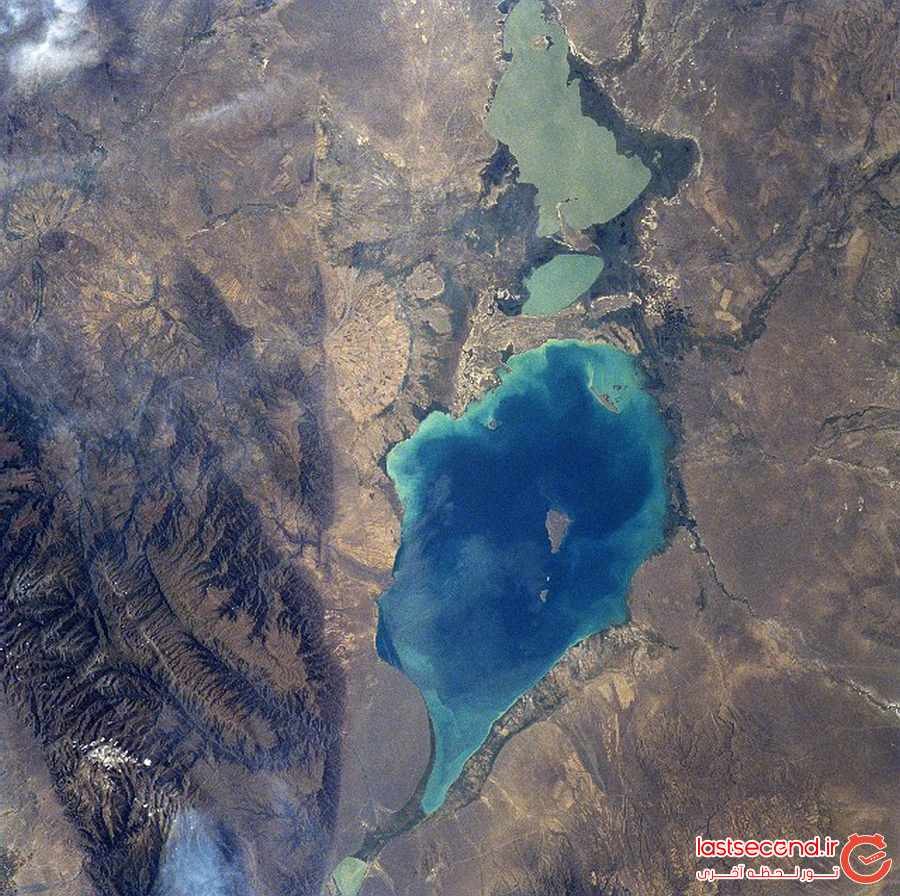 دریاچه های آلاکول (‏Alakol‏) ، برادران رنگارنگ در قزاقستان و قرقیزستان