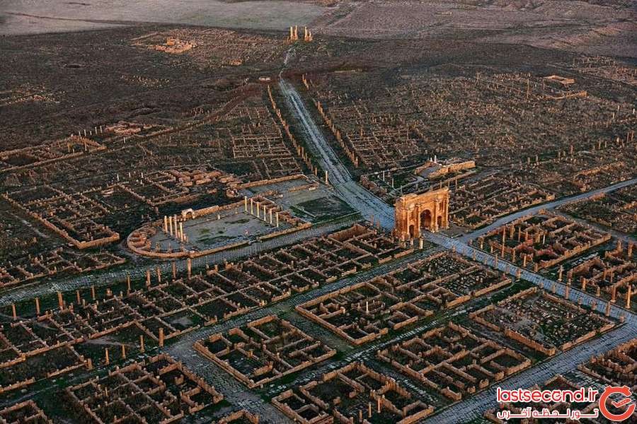 تیمگاد : شهری باستانی با شبکه ای مدرن