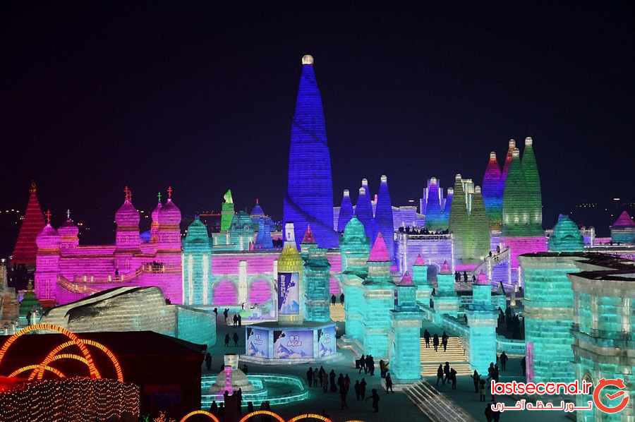 تصاویری از فستیوال یخی چین ‏
