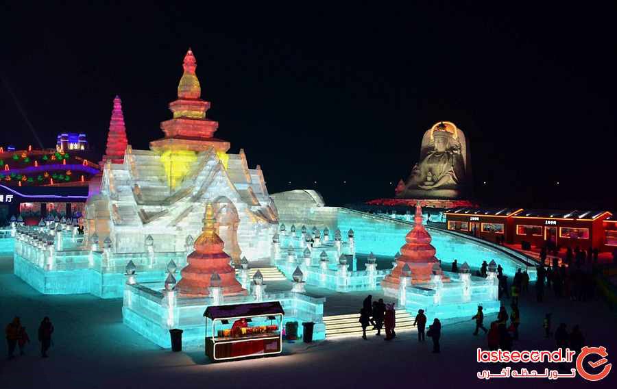 تصاویری از فستیوال یخی چین ‏