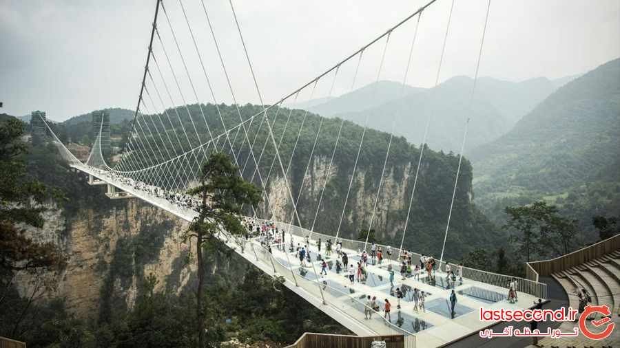 بار دیگر پل شیشه ای چین رکورددار می شود