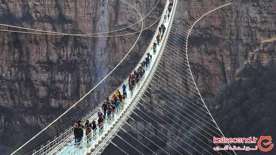 بار دیگر پل شیشه ای چین رکورددار می شود