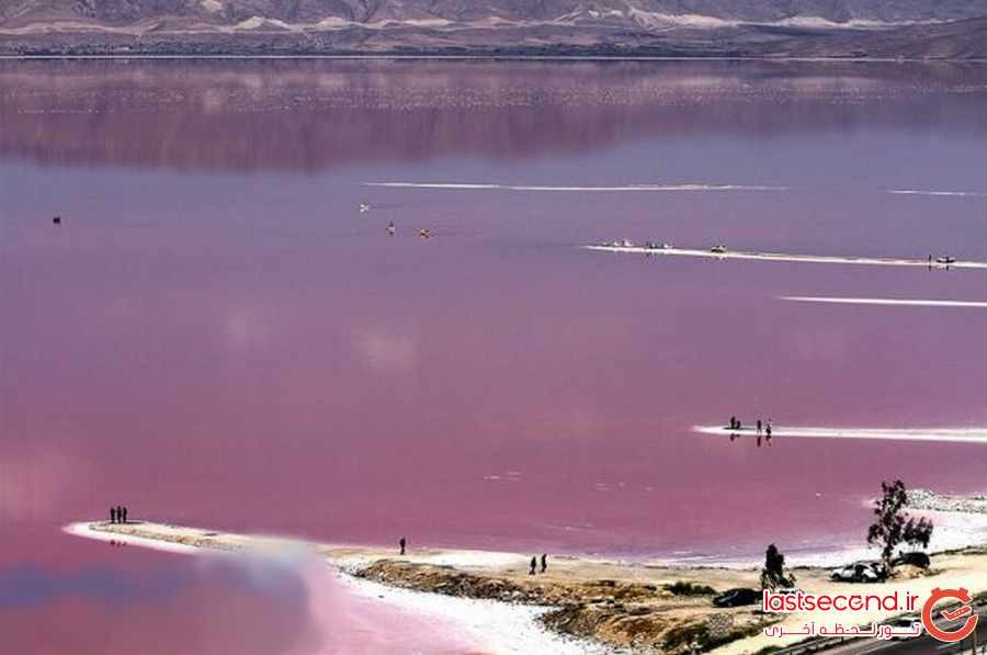 ‏ مهارلو ، دریاچه نمک به رنگ خون در شیراز