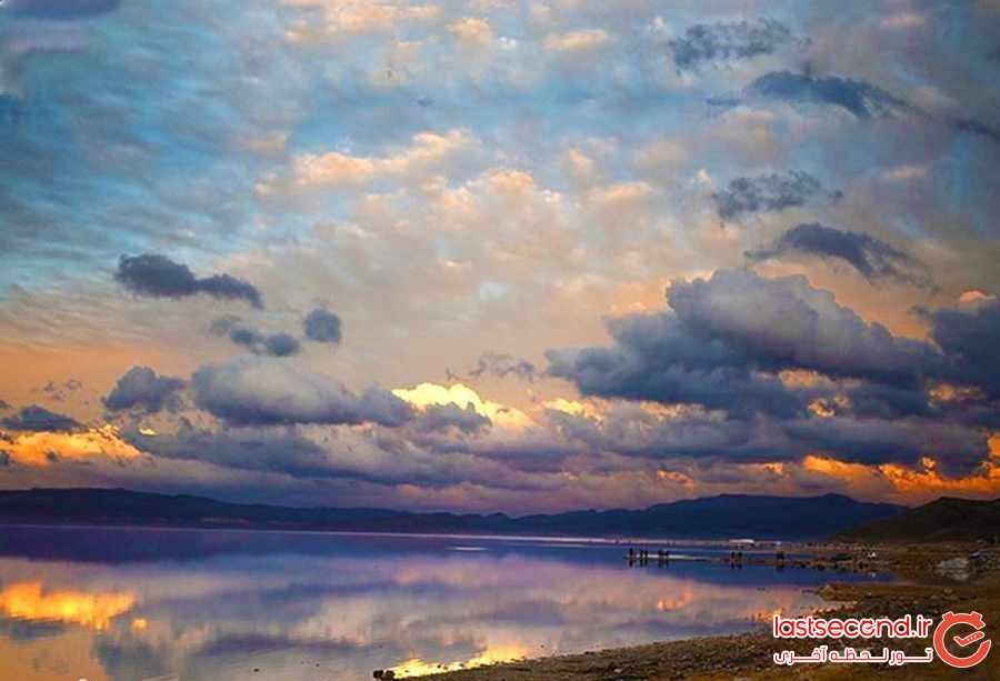 ‏ مهارلو ، دریاچه نمک به رنگ خون در شیراز
