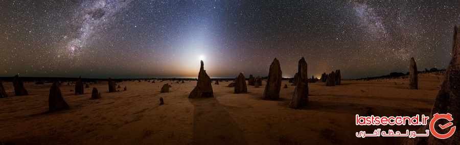 کویر پیناکلز ، کره ی ماه بروی زمین ‏در استرالیا