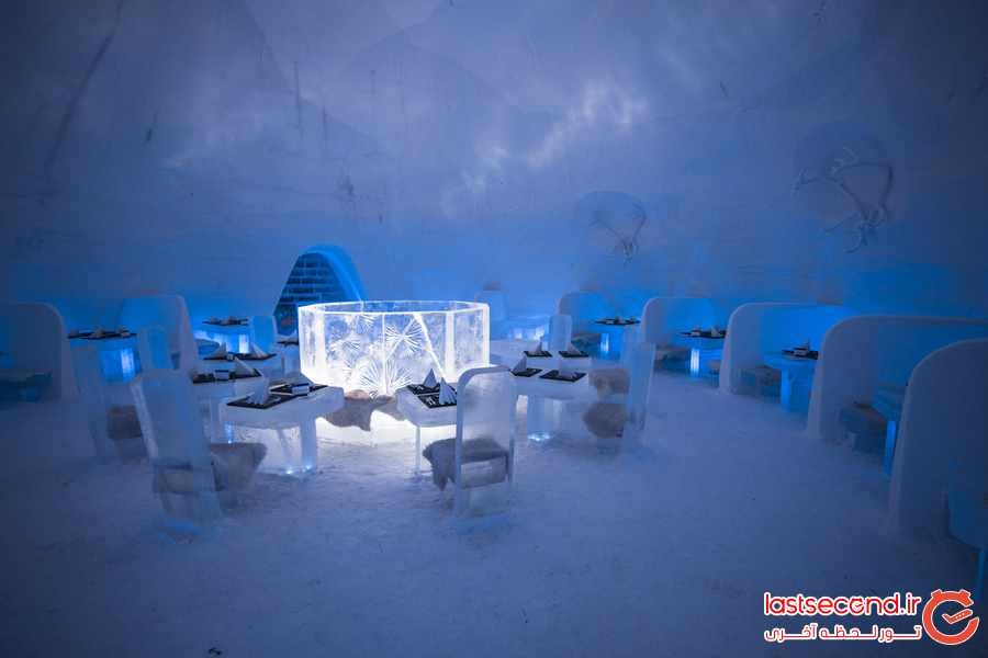 هتل یخی فنلاند با تم سریال بازی تاج و تخت ‏