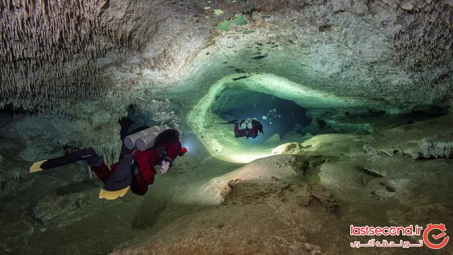 بزرگترین غار زیرآب دنیا کشف شد ‏