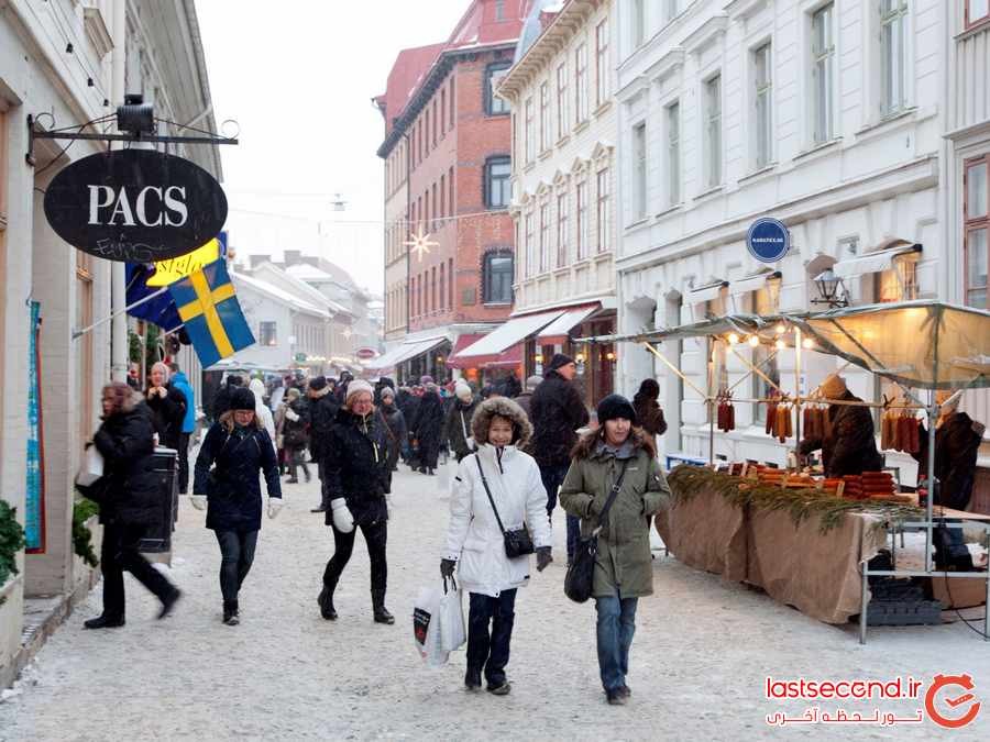گوتنبرگ ، دومین شهر مهم در سوئد ‏