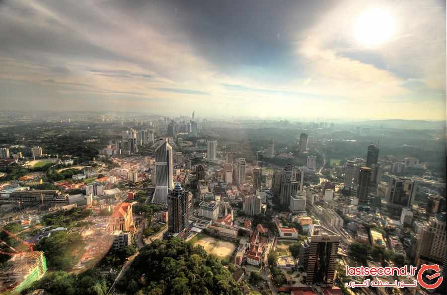 ‏5 نقطه در کوالالامپور برای گرفتن عکس های پانورامیک از شهر