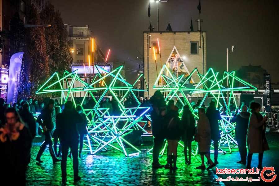 فستیوال نور در بروکسل