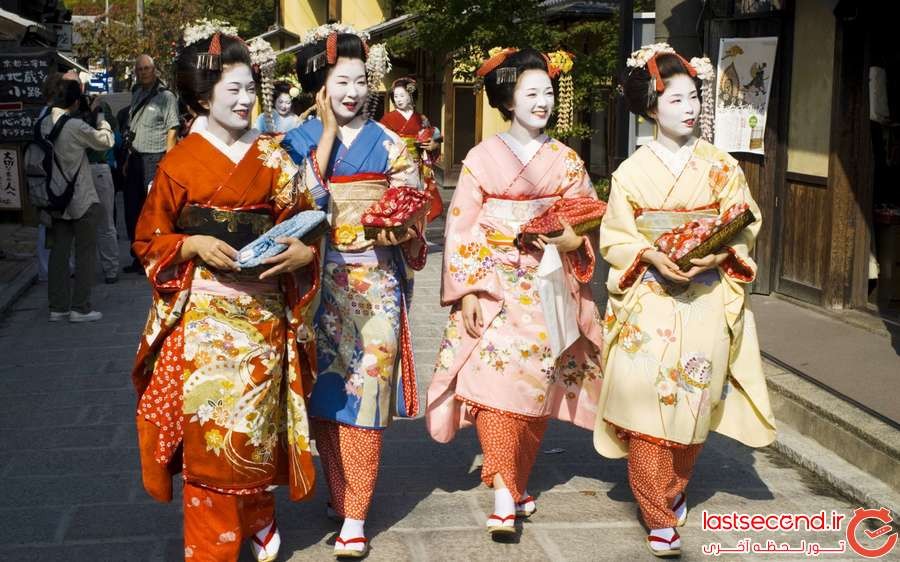تاریخچه ای کوتاه از «کیمونو» ؛ لباس سنتی ژاپنی ها