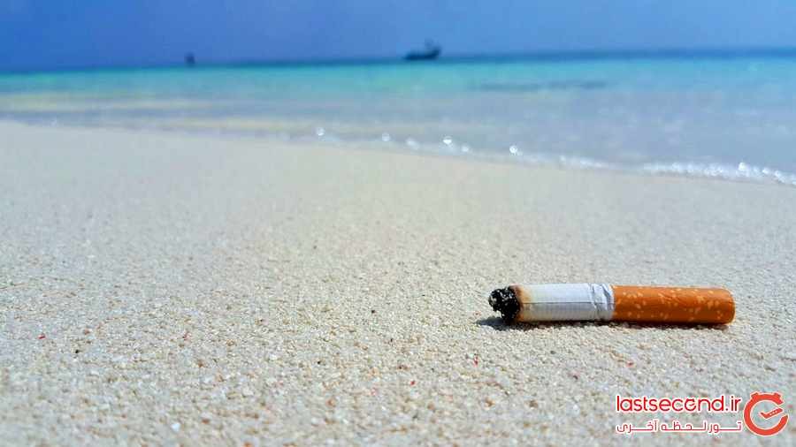 جریمه سنگین برای استعمال دخانیات در سواحل تایلند