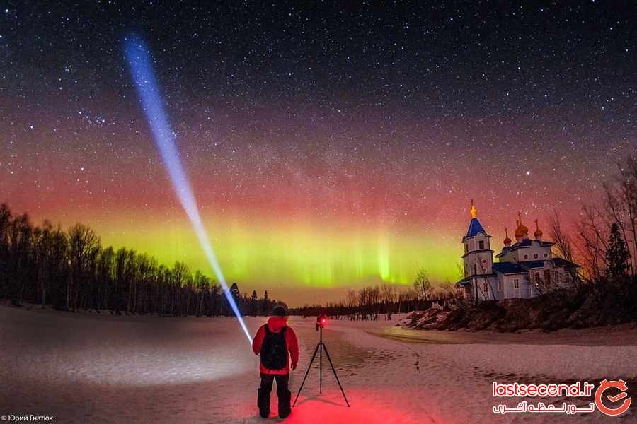 هفت نقطه برای تماشای نورهای شمالی در روسیه ‏