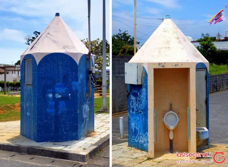 تصاویری از توالت عمومی های عجیب در ژاپن ‏!