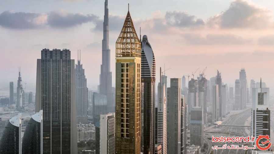 بلندترین هتل جهان در دبی افتتاح شد ‏