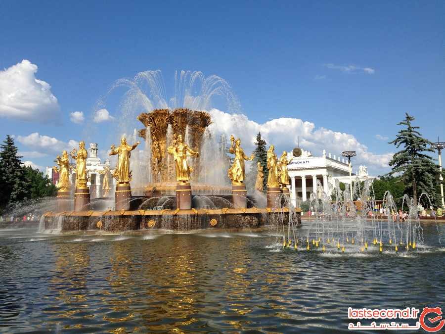 زیباترین پارک های مسکو ‏