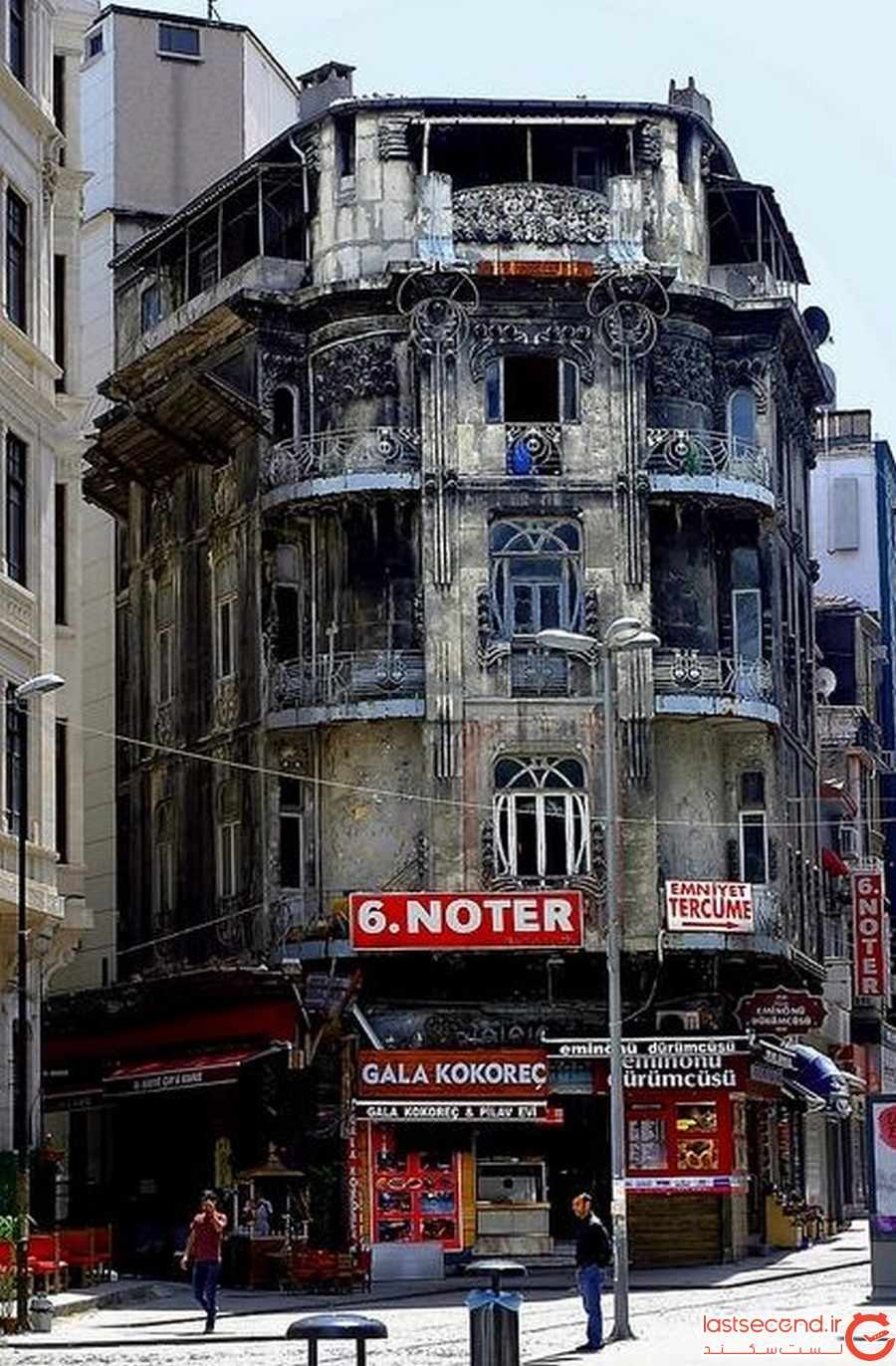 فلورا هان ، ساختمانی متروکه و تاریخی در استانبول