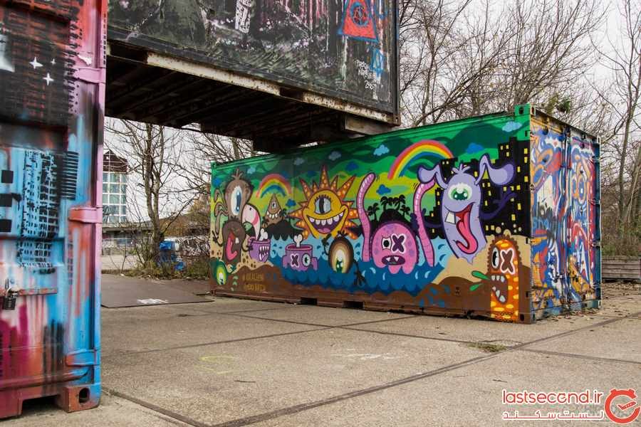 بهترین تورهای برای تماشای نقاشی های خیابانی آمستردام