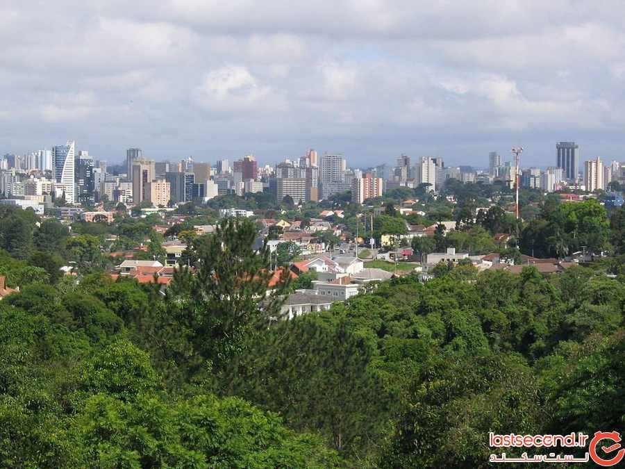 کوریتیبا ، شهری سبز و پایدار در برزیل ‏