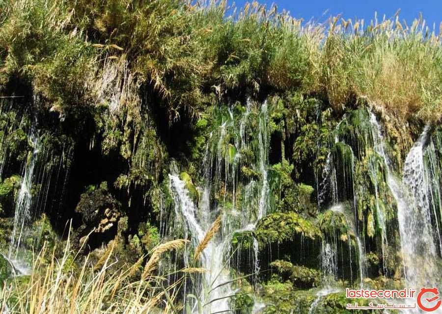 آبشار فدامی تجسم عینی زیبایی داراب
